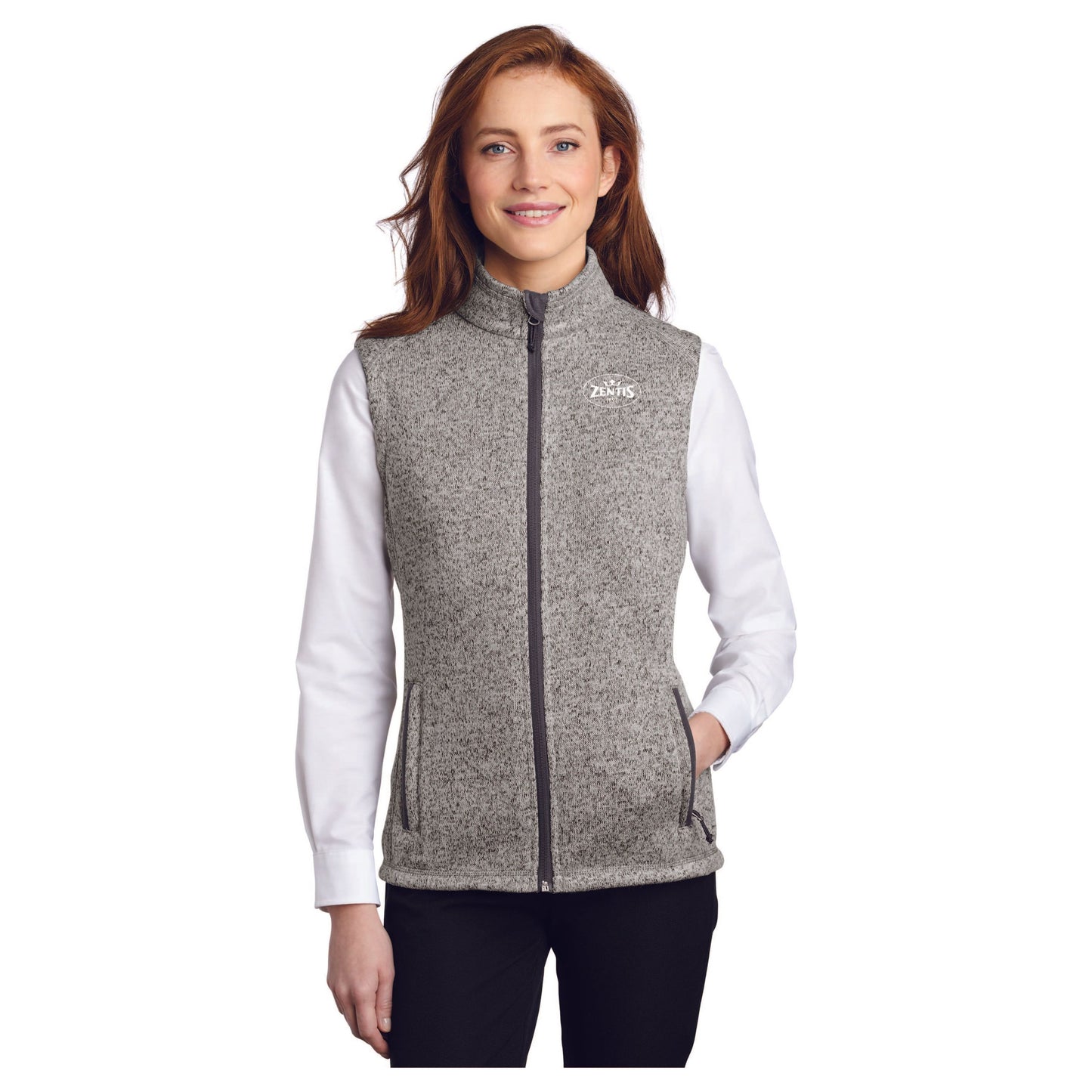 L236 Port Authority ® Ladies Sweater Fleece Vest