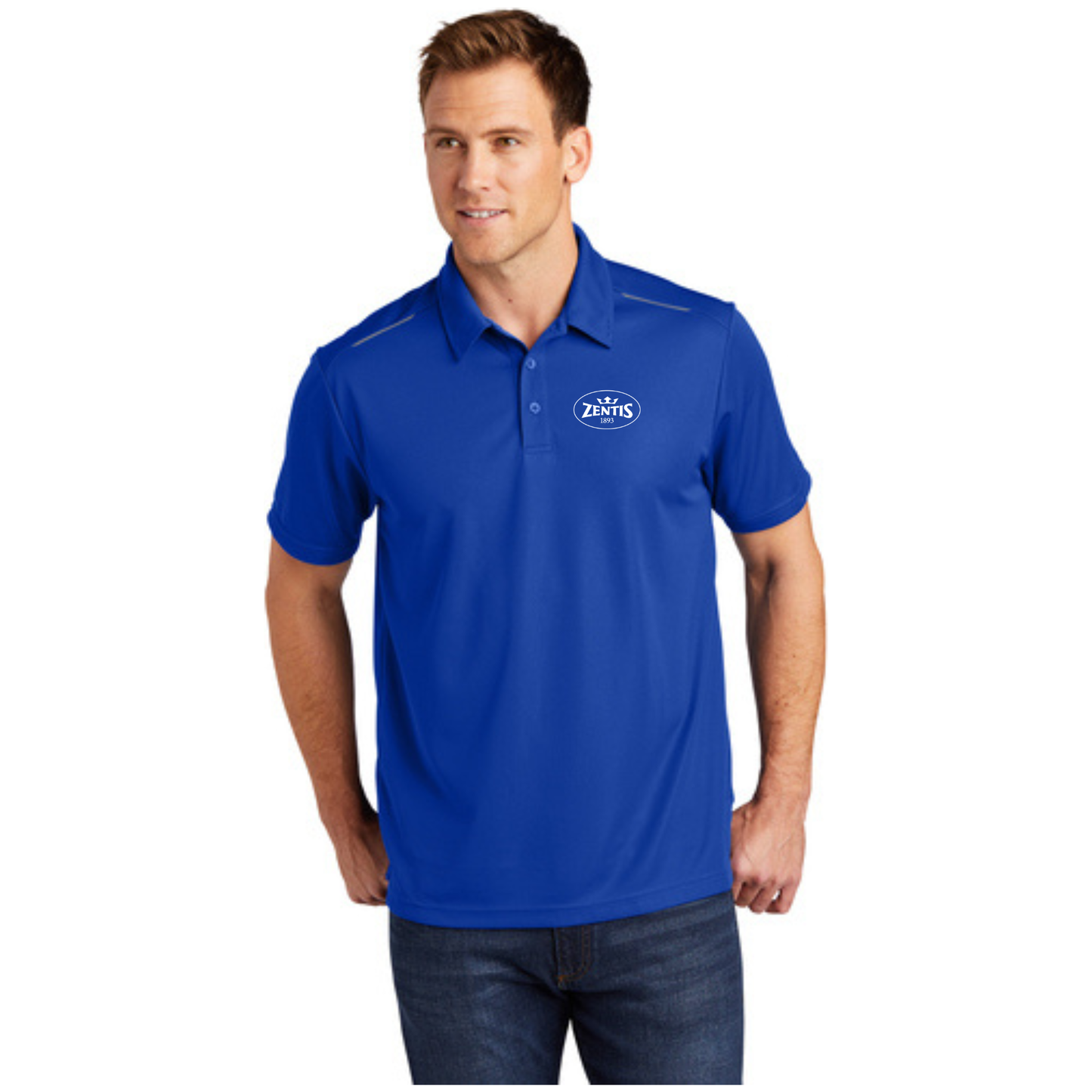 K580 Port Authority® Pinpoint Mesh Polo