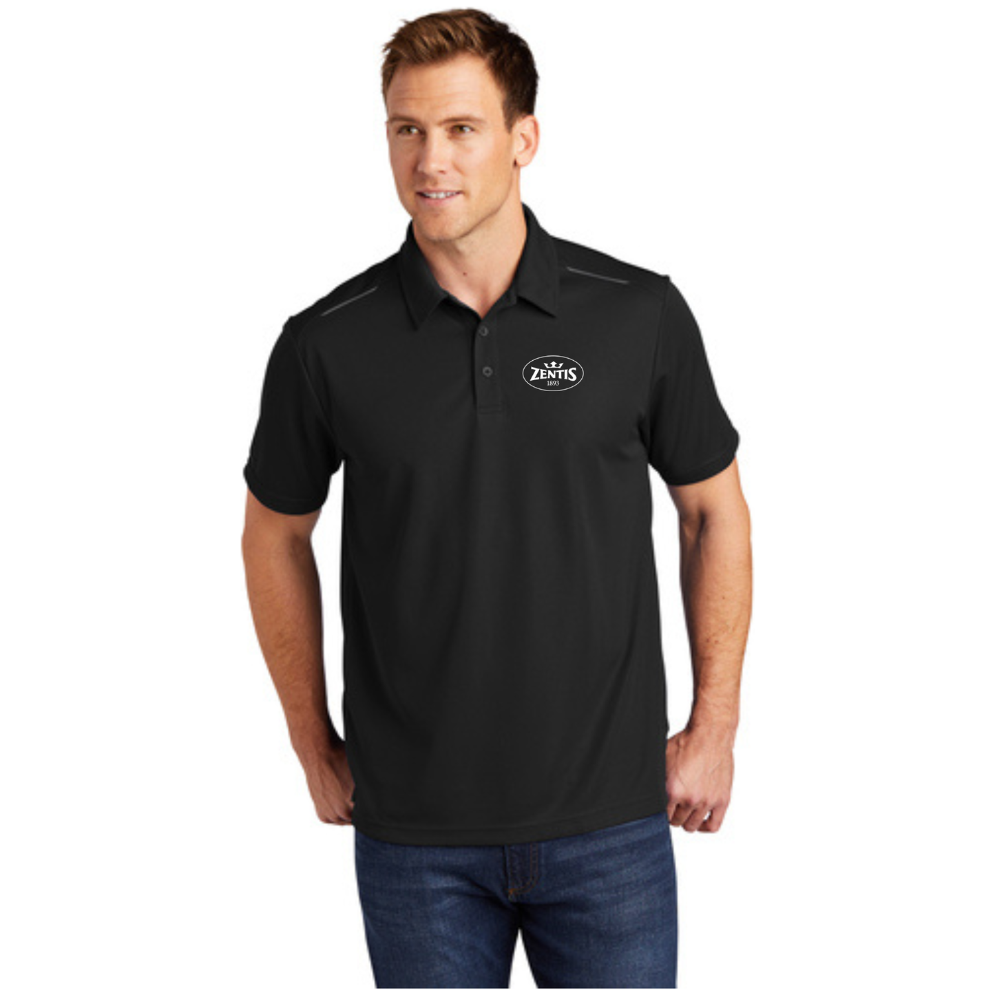 K580 Port Authority® Pinpoint Mesh Polo