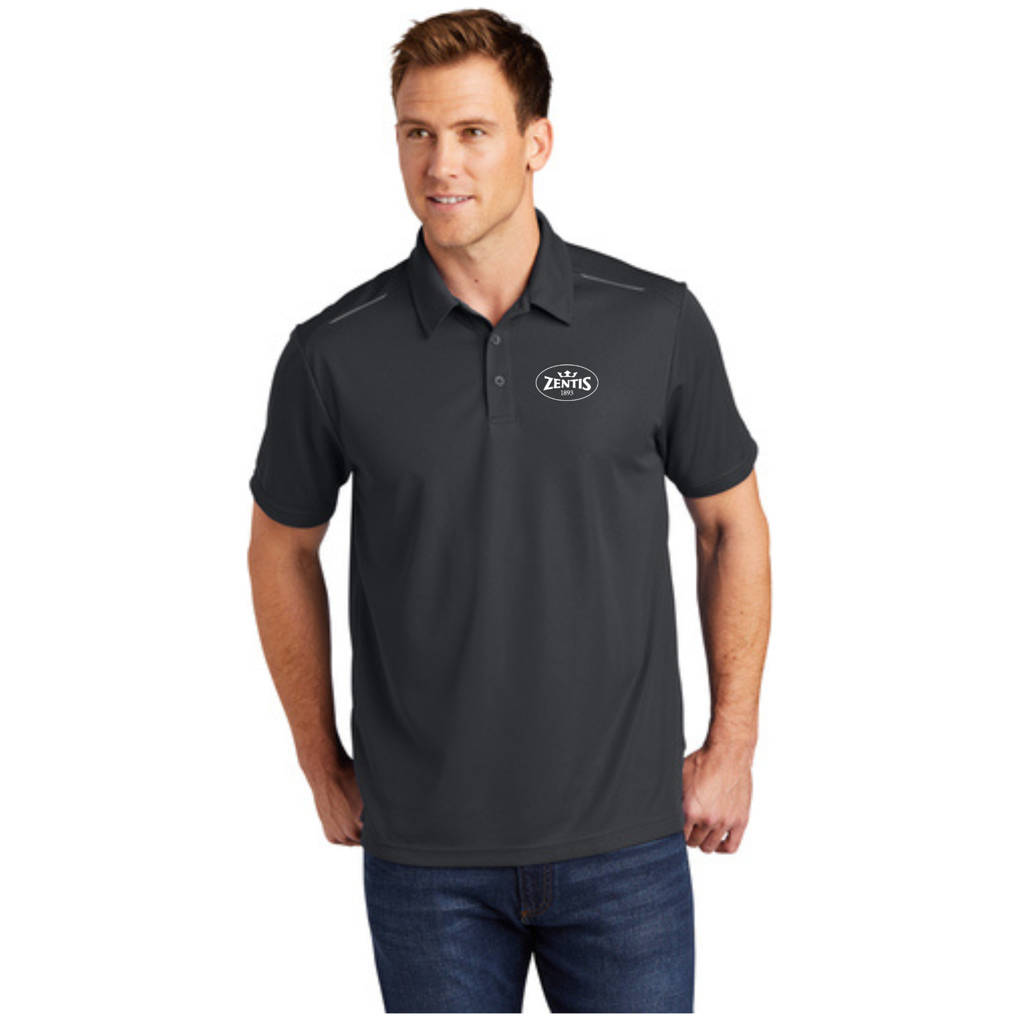 K580 Port Authority® Pinpoint Mesh Polo