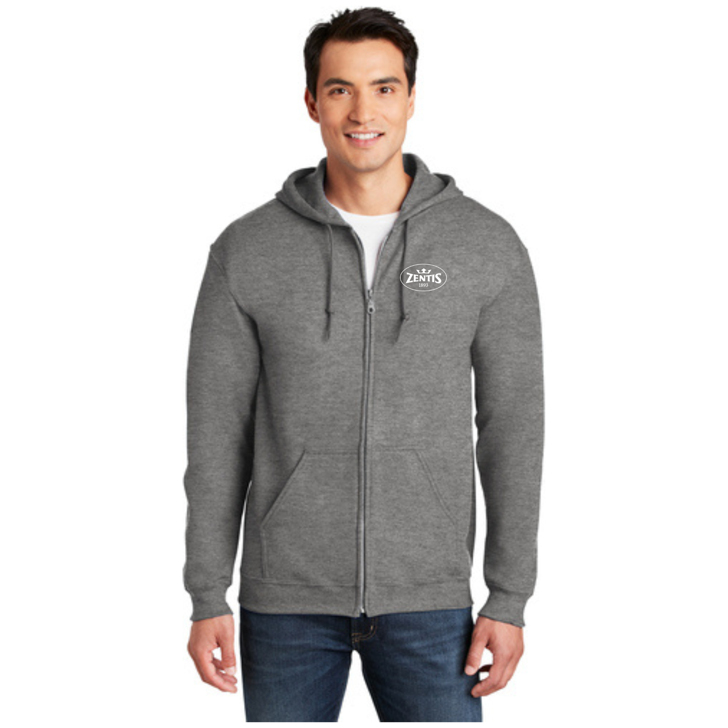 Gildan® - Heavy Blend™ Full-Zip Hooded Sweatshirt - 18600