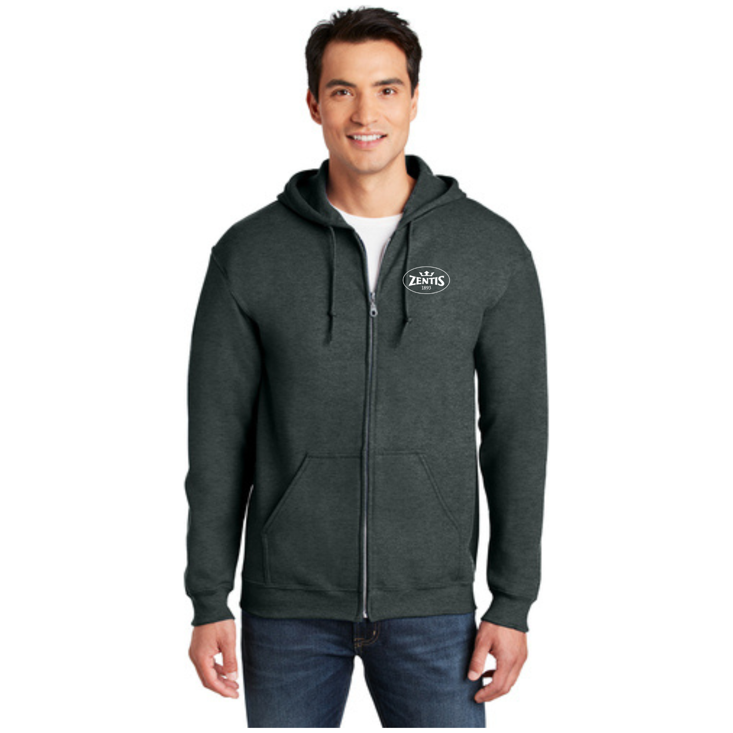 Gildan® - Heavy Blend™ Full-Zip Hooded Sweatshirt - 18600