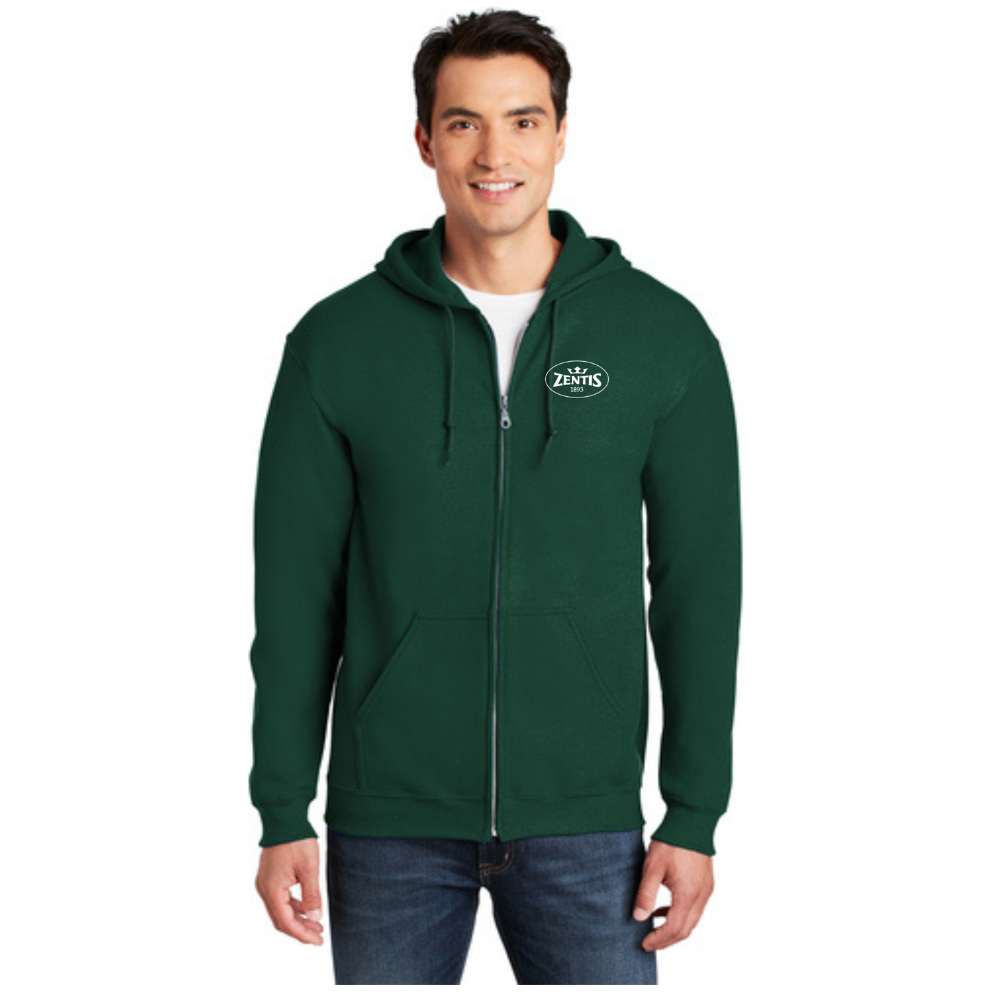 Gildan® - Heavy Blend™ Full-Zip Hooded Sweatshirt - 18600