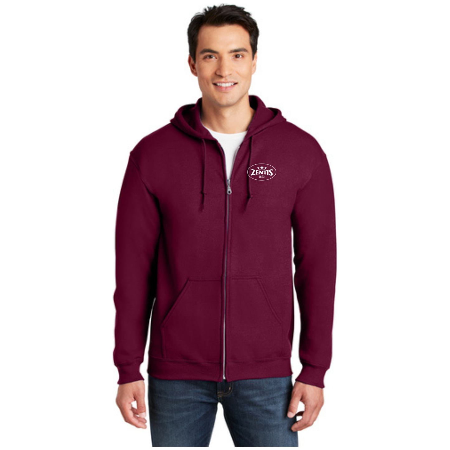 Gildan® - Heavy Blend™ Full-Zip Hooded Sweatshirt - 18600