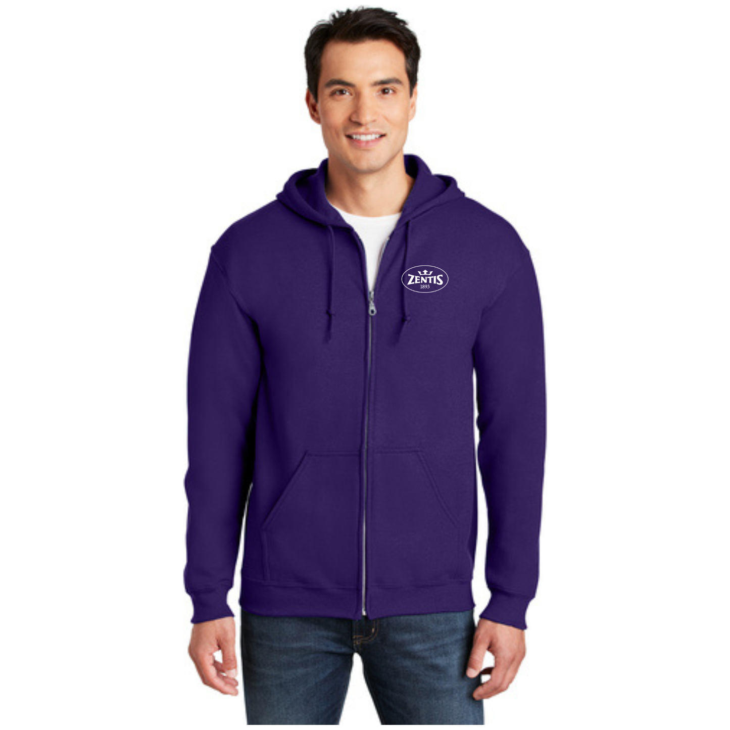 Gildan® - Heavy Blend™ Full-Zip Hooded Sweatshirt - 18600