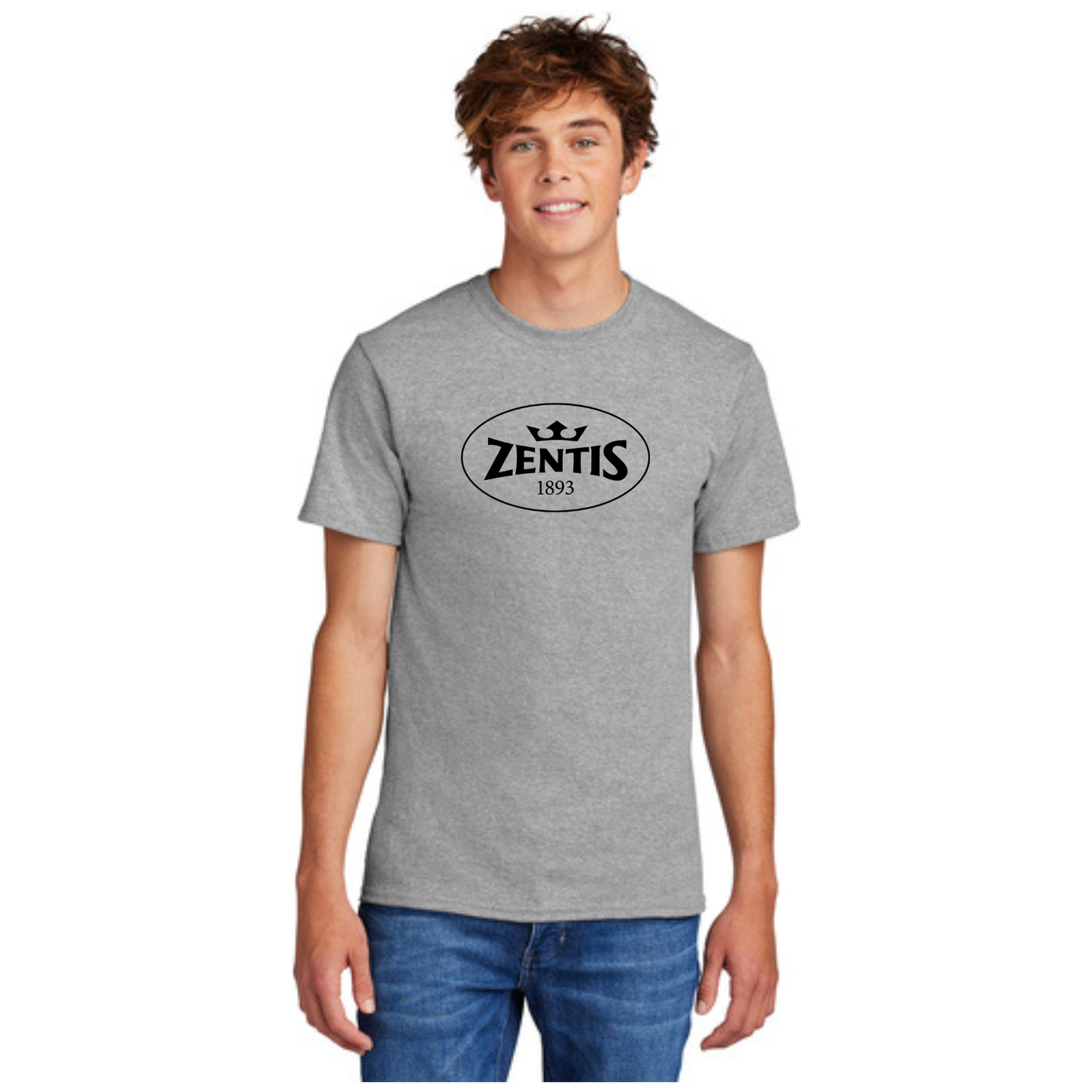 Port & Company® Core Blend Tee - Full Front - PC55