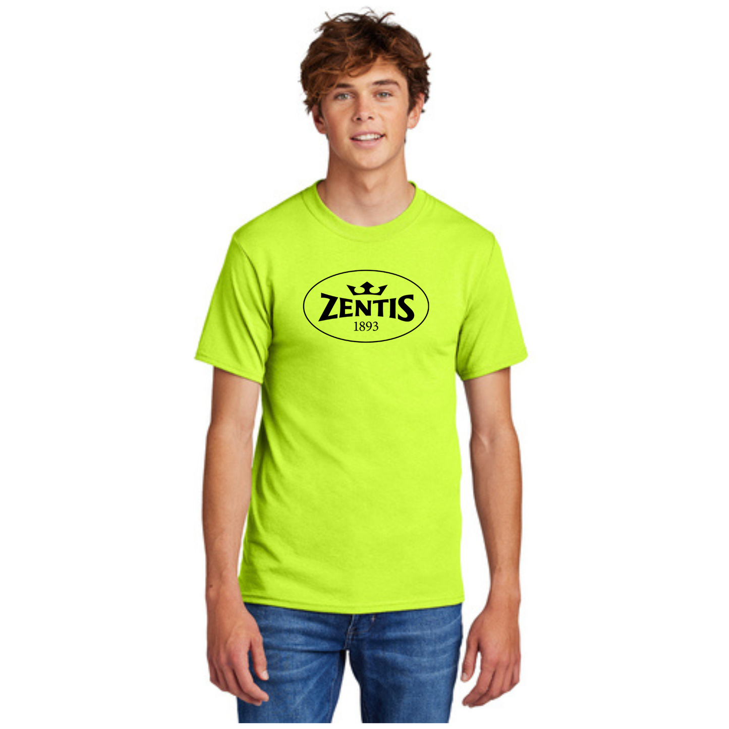 Port & Company® Core Blend Tee - Full Front - PC55