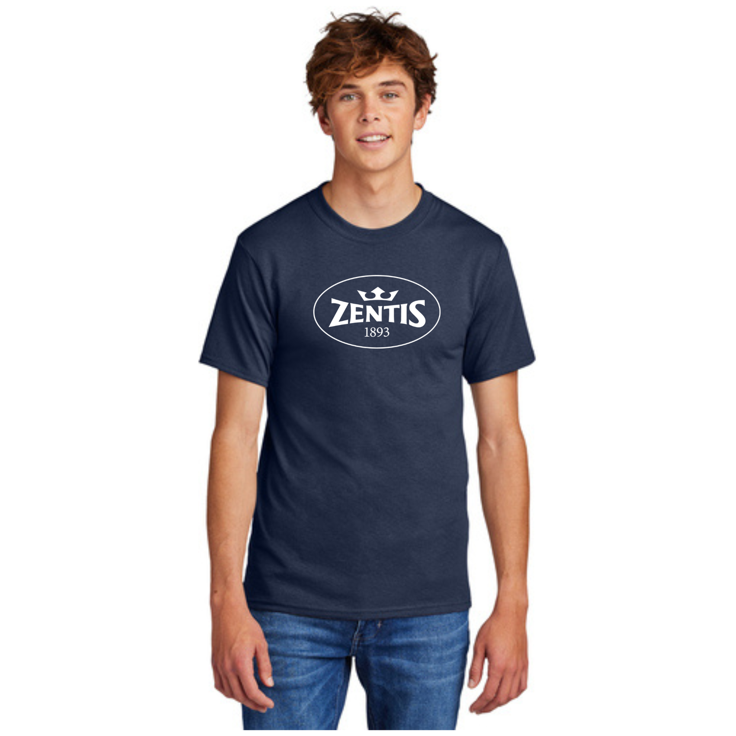 Port & Company® Core Blend Tee - Full Front - PC55