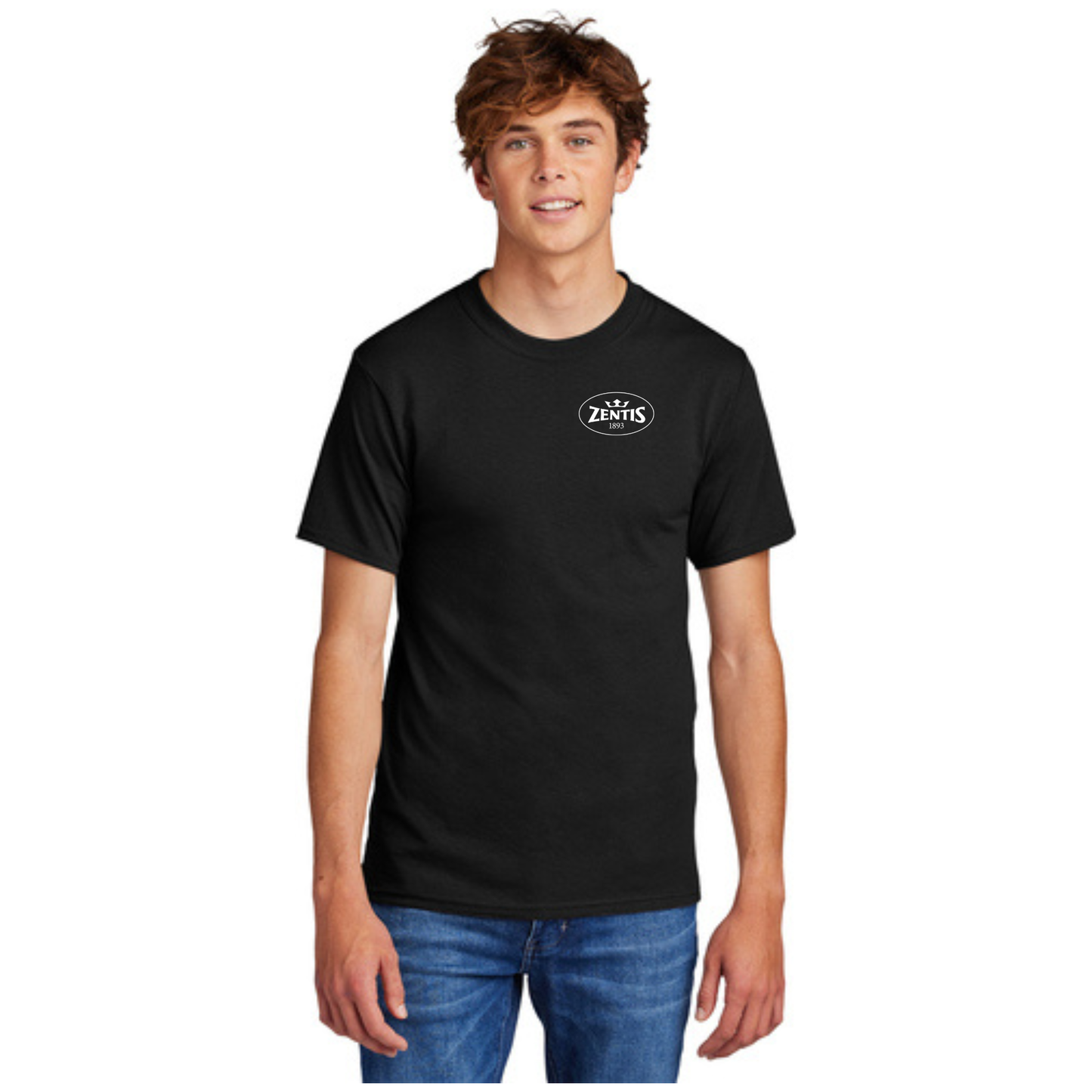 Port & Company® Core Blend Tee - Left Chest - PC55