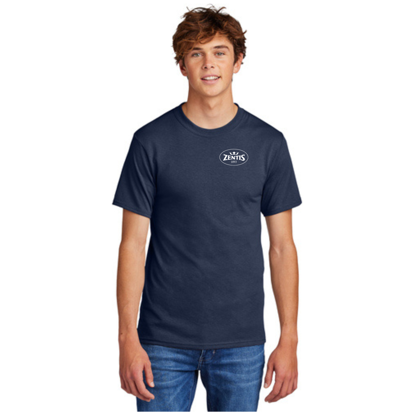 Port & Company® Core Blend Tee - Left Chest - PC55