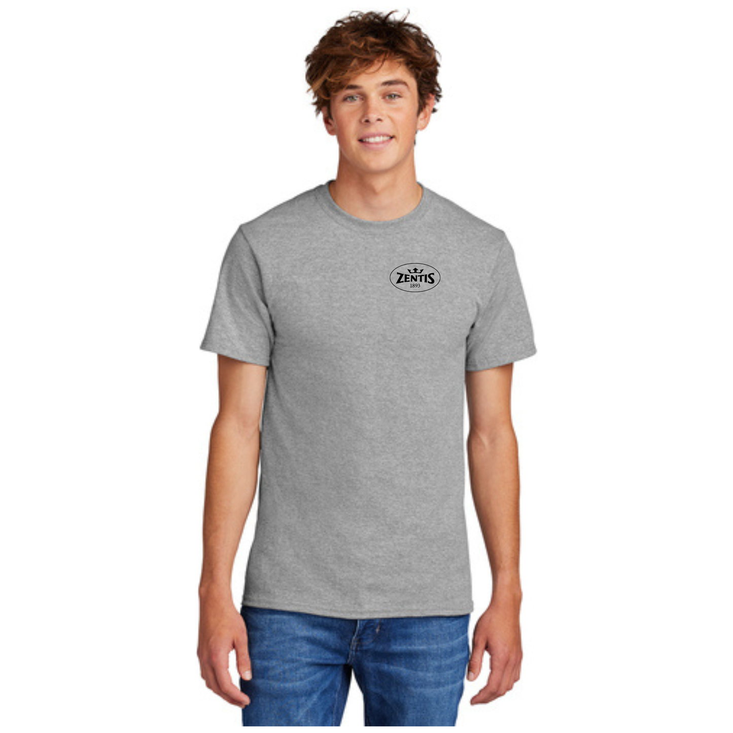 Port & Company® Core Blend Tee - Left Chest - PC55