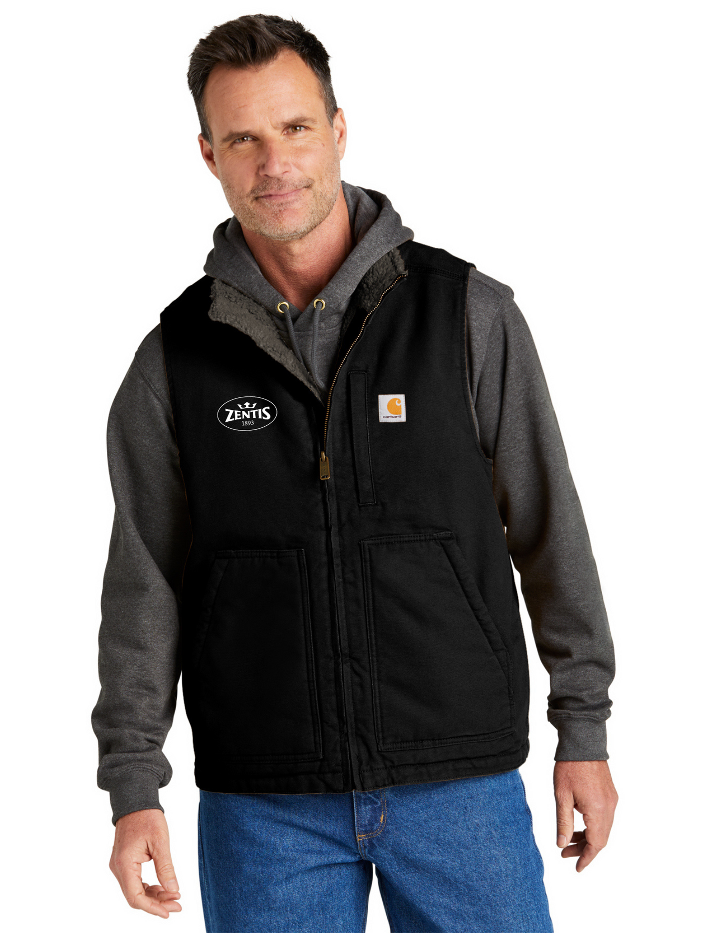 Carhartt® Sherpa-Lined Mock Neck Vest - CT104277