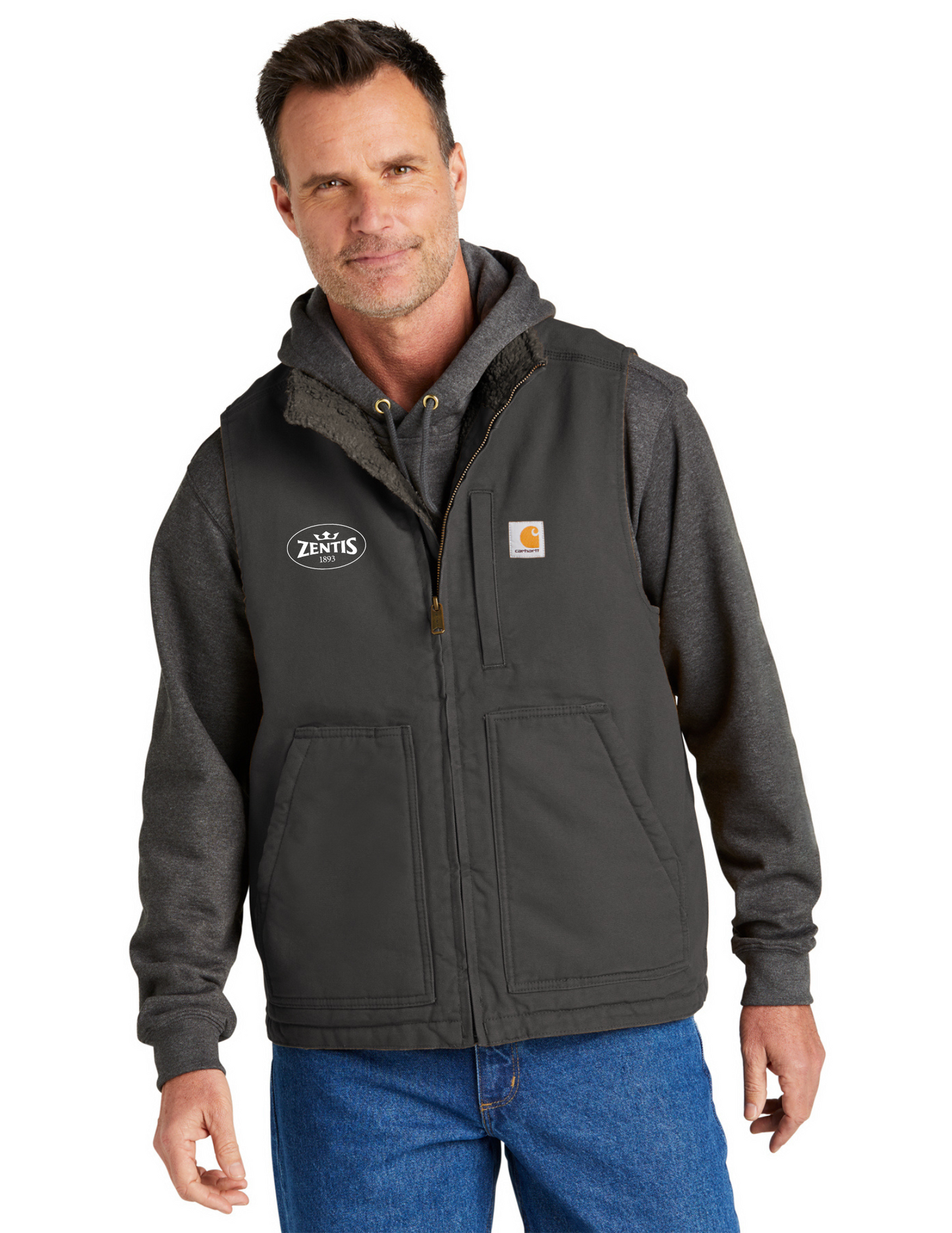 Carhartt® Sherpa-Lined Mock Neck Vest - CT104277