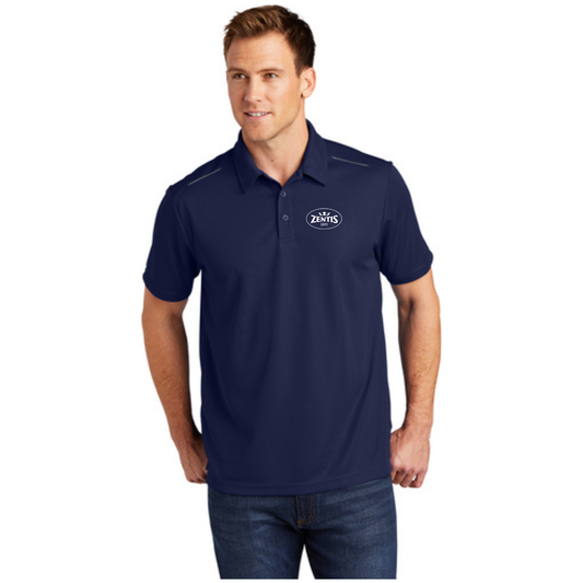 K580  Port Authority® Pinpoint Mesh Polo