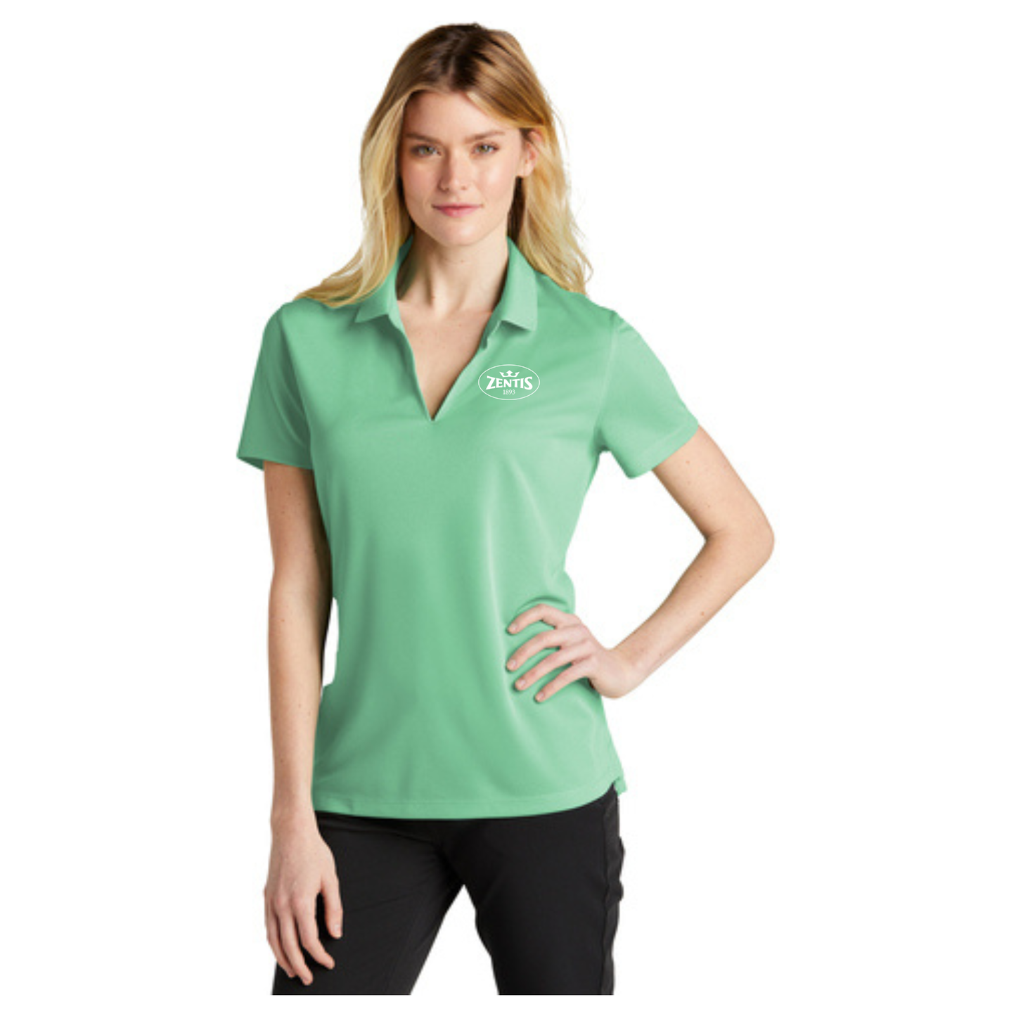 NKDC1991  Nike Ladies Dri-FIT Micro Pique 2.0 Polo